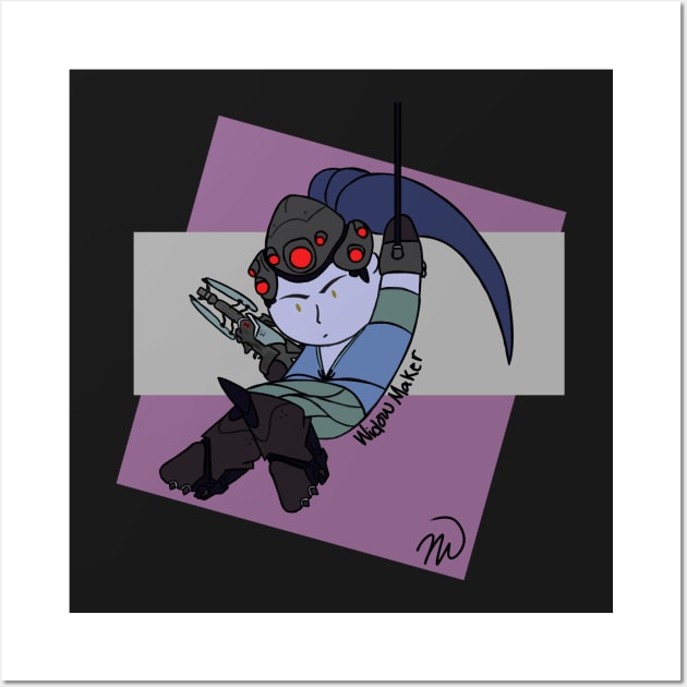 Widowmaker - Ciel Wall Art by beansnina